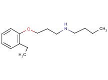 N-[3-(2-ethylphenoxy)propyl]-1-butanamine