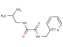 N-isobutyl-N'-(2-pyridinylmethyl)ethanediamide