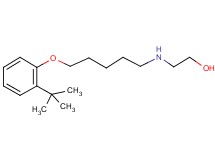 2-{[5-(2-tert-butylphenoxy)pentyl]amino}ethanol