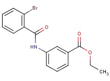 ethyl 3-[(2-bromobenzoyl)amino]benzoate