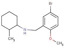 (5-bromo-2-methoxybenzyl)(2-methylcyclohexyl)amine