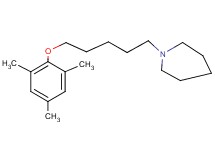 1-[5-(mesityloxy)pentyl]piperidine