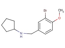 (3-bromo-4-methoxybenzyl)cyclopentylamine