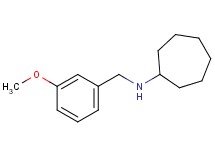 N-(3-methoxybenzyl)cycloheptanamine oxalate