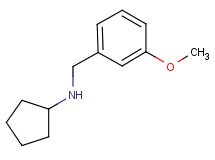 N-(3-methoxybenzyl)cyclopentanamine