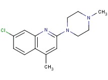 7-chloro-4-methyl-2-(4-methyl-1-piperazinyl)quinoline