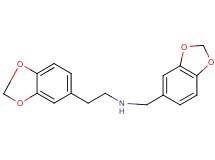 2-(1,3-benzodioxol-5-yl)-N-(1,3-benzodioxol-5-ylmethyl)ethanamine