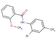 N-(2-bromo-4-methylphenyl)-2-methoxybenzamide