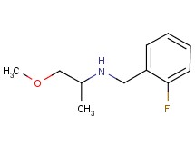 N-(2-fluorobenzyl)-1-methoxy-2-propanamine hydrochloride