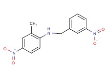 (2-methyl-4-nitrophenyl)(3-nitrobenzyl)amine