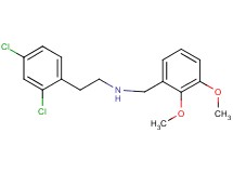 2-(2,4-dichlorophenyl)-N-(2,3-dimethoxybenzyl)ethanamine