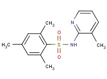 2,4,6-trimethyl-N-(3-methyl-2-pyridinyl)benzenesulfonamide