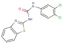 N-1,3-benzothiazol-2-yl-N'-(3,4-dichlorophenyl)urea