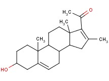 3-hydroxy-16-methylpregna-5,16-dien-20-one