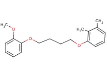 1-[4-(2-methoxyphenoxy)butoxy]-2,3-dimethylbenzene