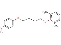 2-[4-(4-methoxyphenoxy)butoxy]-1,3-dimethylbenzene