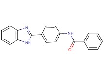 N-[4-(1H-benzimidazol-2-yl)phenyl]benzamide