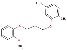 2-[3-(2-methoxyphenoxy)propoxy]-1,4-dimethylbenzene