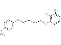 1,2-dichloro-3-[4-(4-methoxyphenoxy)butoxy]benzene