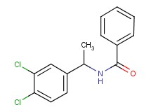 N-[1-(3,4-dichlorophenyl)ethyl]benzamide