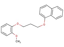 1-[3-(2-methoxyphenoxy)propoxy]naphthalene