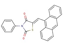 5-(9-anthrylmethylene)-3-phenyl-1,3-thiazolidine-2,4-dione