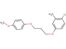 1-chloro-4-[3-(4-methoxyphenoxy)propoxy]-2-methylbenzene
