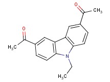 1,1'-(9-ethyl-9H-carbazole-3,6-diyl)diethanone