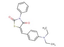 5-[4-(diethylamino)benzylidene]-3-phenyl-1,3-thiazolidine-2,4-dione