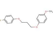 1-fluoro-4-[3-(4-methoxyphenoxy)propoxy]benzene