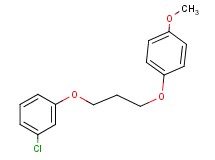 1-chloro-3-[3-(4-methoxyphenoxy)propoxy]benzene