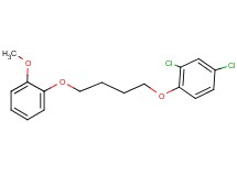 2,4-dichloro-1-[4-(2-methoxyphenoxy)butoxy]benzene