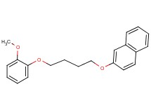 2-[4-(2-methoxyphenoxy)butoxy]naphthalene