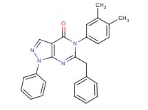 6-benzyl-5-(3,4-dimethylphenyl)-1-phenyl-1,5-dihydro-4H-pyrazolo[3,4-d]pyrimidin-4-one