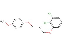 1,2-dichloro-3-[3-(4-methoxyphenoxy)propoxy]benzene