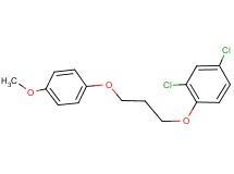 2,4-dichloro-1-[3-(4-methoxyphenoxy)propoxy]benzene