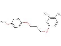 4-[3-(4-methoxyphenoxy)propoxy]-1,2-dimethylbenzene