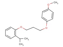 1-isopropyl-2-[3-(4-methoxyphenoxy)propoxy]benzene