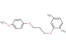2-[3-(4-methoxyphenoxy)propoxy]-1,4-dimethylbenzene