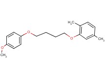 2-[4-(4-methoxyphenoxy)butoxy]-1,4-dimethylbenzene