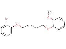 1-bromo-2-[4-(2-methoxyphenoxy)butoxy]benzene