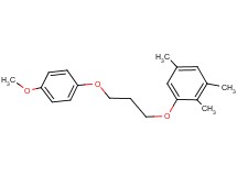 1-[3-(4-methoxyphenoxy)propoxy]-2,3,5-trimethylbenzene