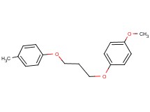 1-methoxy-4-[3-(4-methylphenoxy)propoxy]benzene