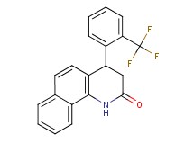 4-[2-(trifluoromethyl)phenyl]-3,4-dihydrobenzo[h]quinolin-2(1H)-one
