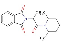 2-[2-(2,6-dimethyl-1-piperidinyl)-1-methyl-2-oxoethyl]-1H-isoindole-1,3(2H)-dione