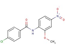 4-chloro-N-(2-methoxy-4-nitrophenyl)benzamide