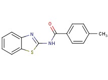 N-1,3-benzothiazol-2-yl-4-methylbenzamide