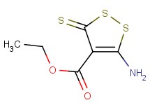 ethyl 5-amino-3-thioxo-3H-1,2-dithiole-4-carboxylate