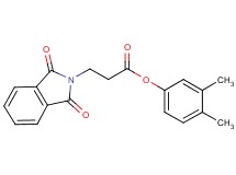 3,4-dimethylphenyl 3-(1,3-dioxo-1,3-dihydro-2H-isoindol-2-yl)propanoate