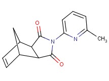 4-(6-methyl-2-pyridinyl)-4-azatricyclo[5.2.1.0~2,6~]dec-8-ene-3,5-dione